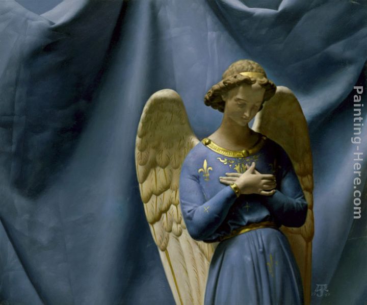 Blue Angel painting - Anthony J. Ryder Blue Angel art painting